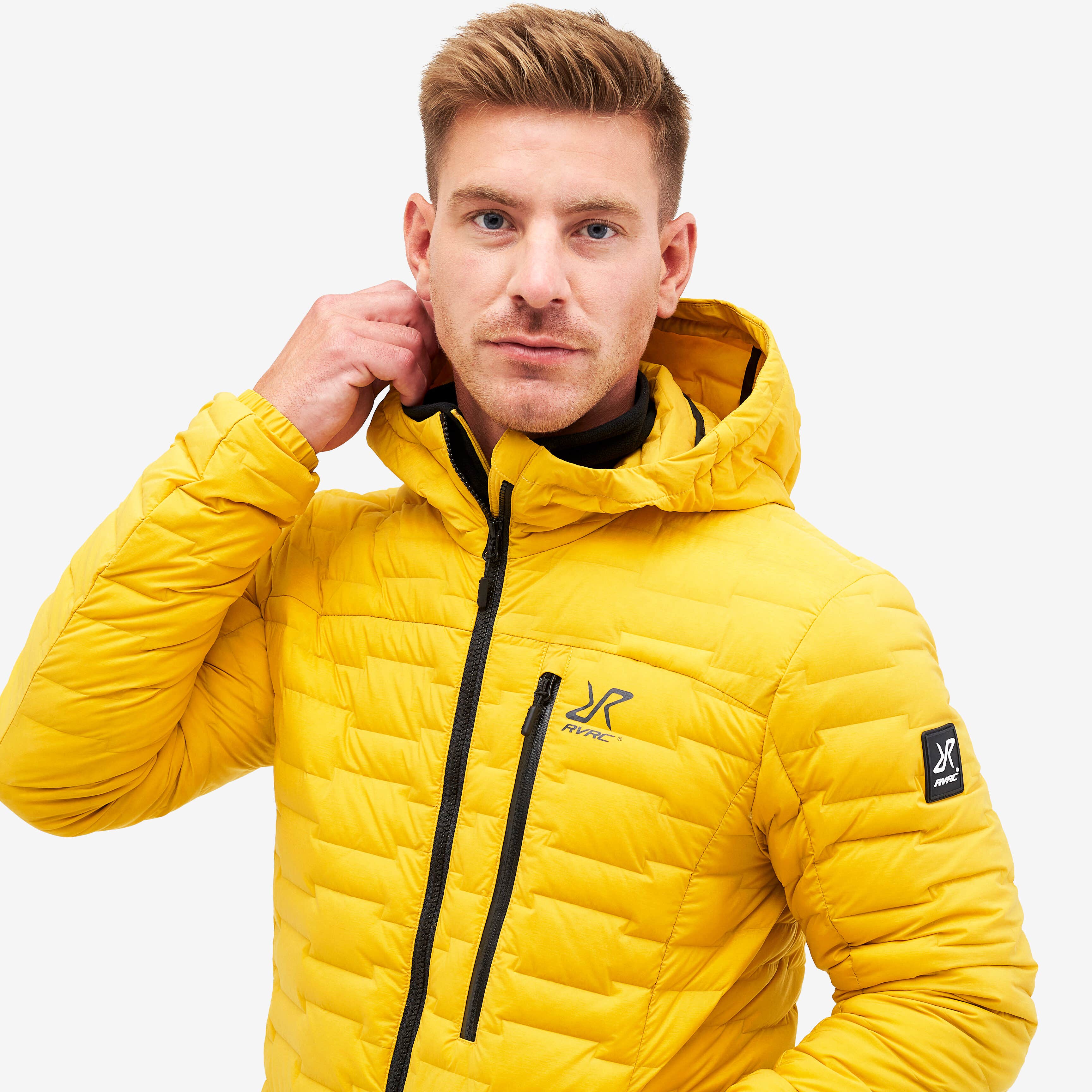 Flex Down Jacket Homme Lemon Curry