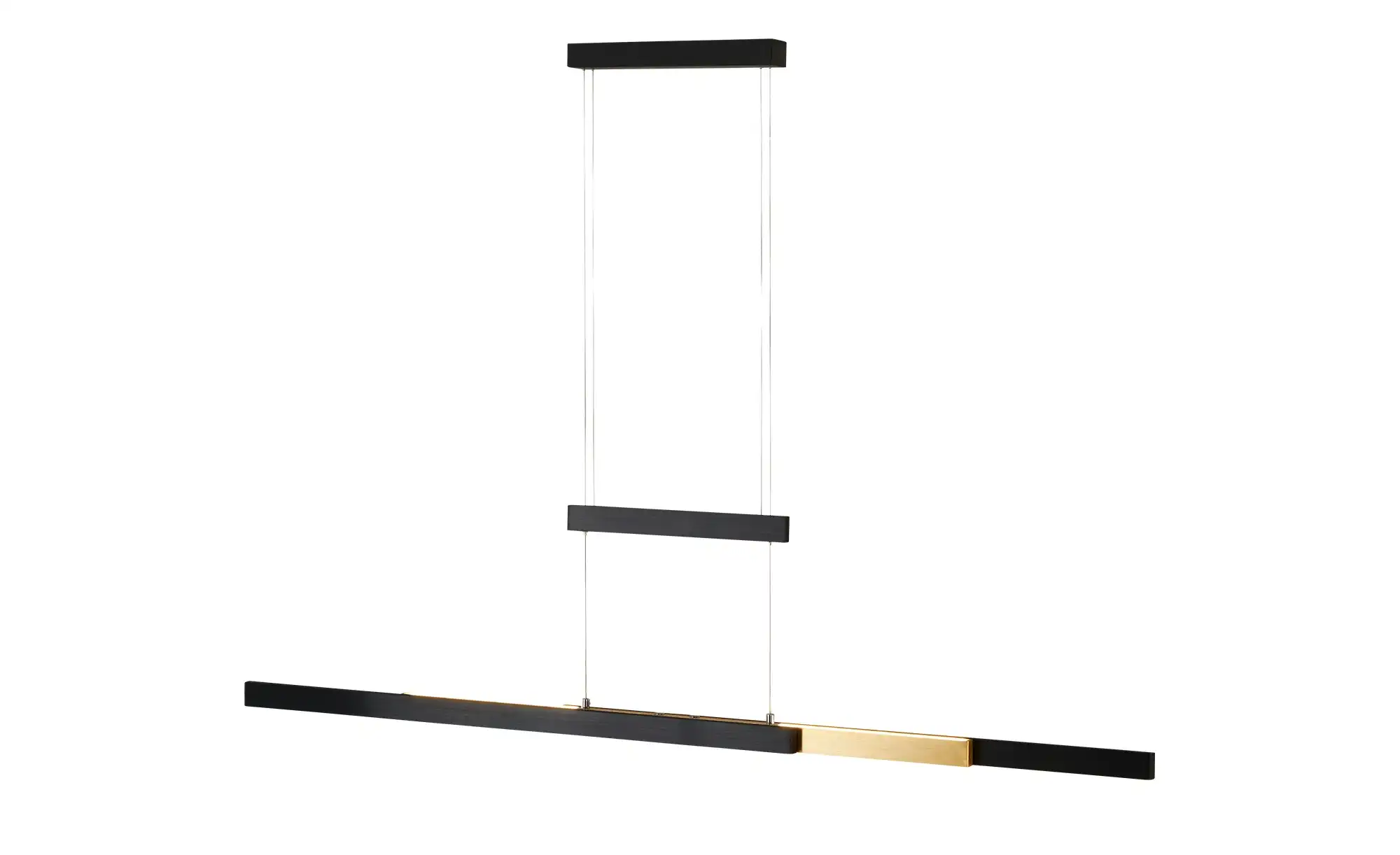 Trio LED-Pendelleuchte, schwarz mit Up & Down Ligh
