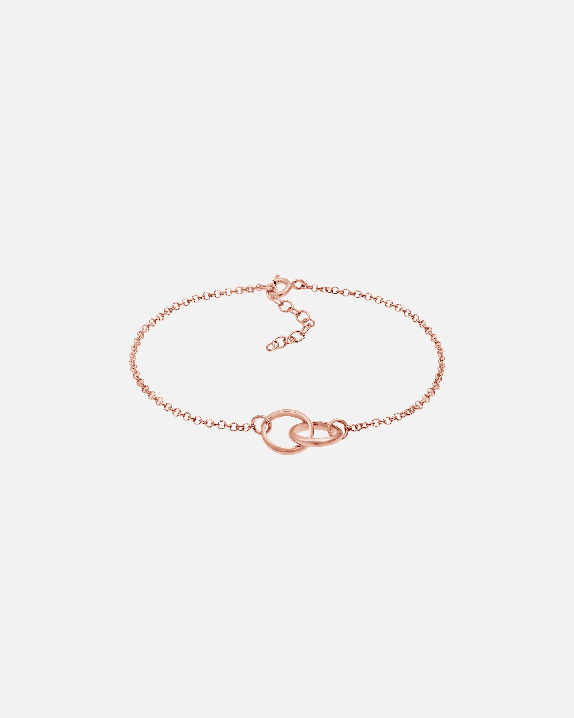 Collares Elli para mujer, eslabones de plata maciza 925/1000.