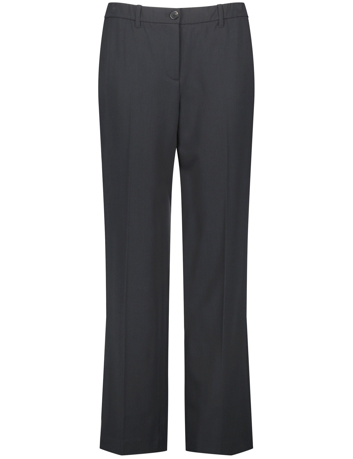 Samoon Stoffhose Gepflegte Hose mit weitem Bein Greta