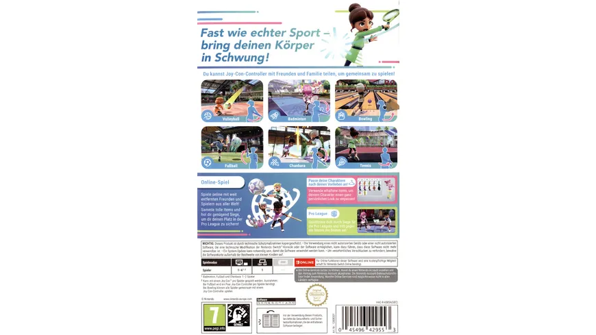 Nintendo Switch Sports (inkl. Beingurt)