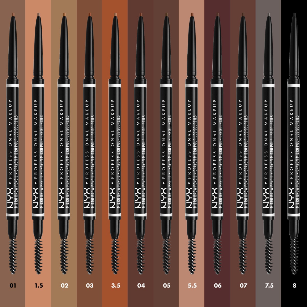 Augenbrauenstift Micro 07 Espresso, 0,5 g