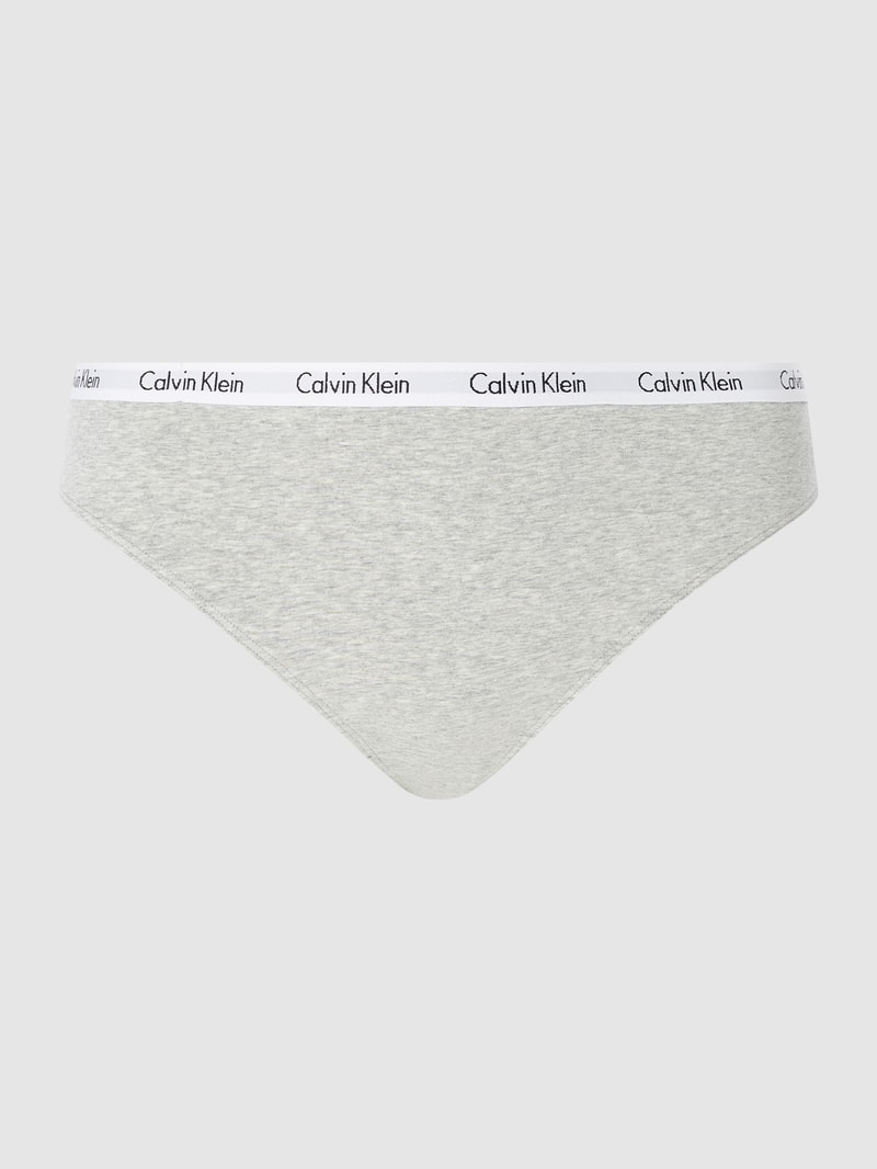 PLUS SIZE String mit Modal-Anteil in mittelgrau meliert