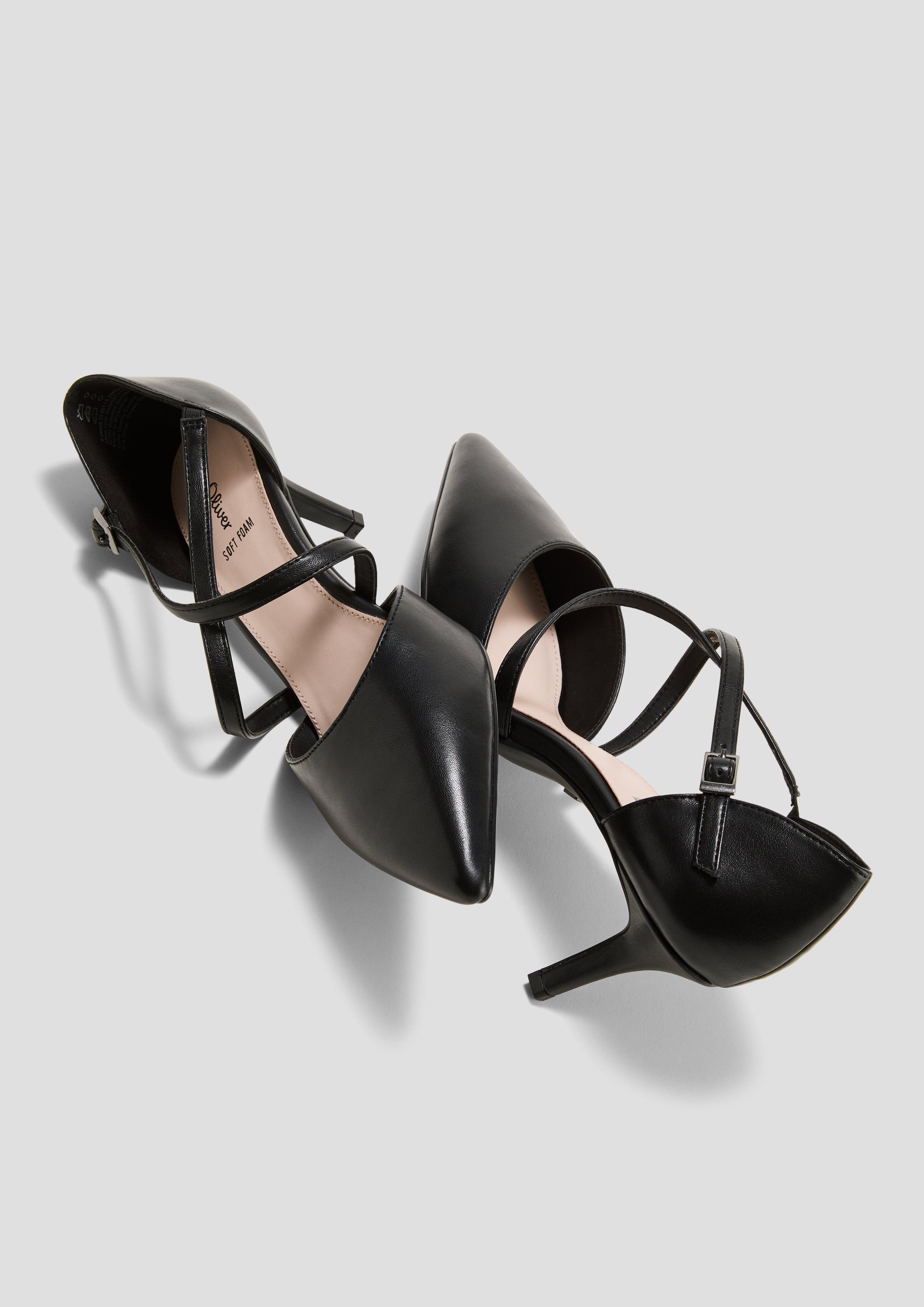 Pumps mit gekreuzten Riemchen  6008866-001
