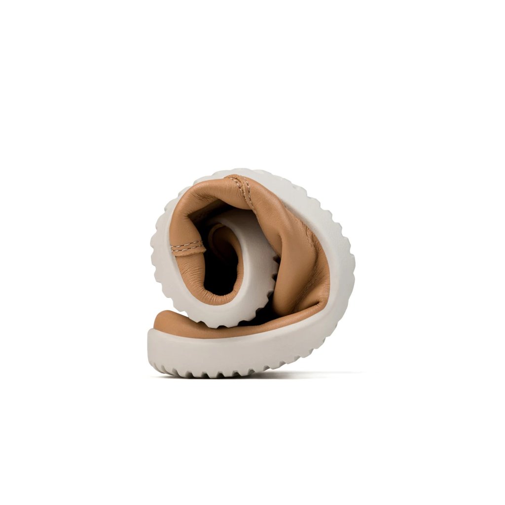 Ahinsa Chelsea Beige Chelsea Barfußschuhe
