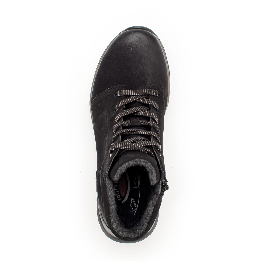 rollingsoft Schnürstiefelette schwarz
