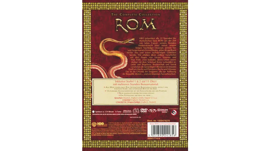 Rom - The Complete Collection  [11 DVDs]