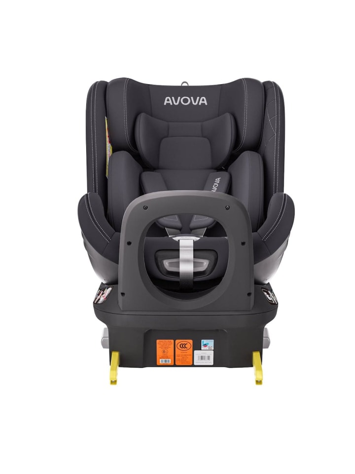 AVOVA Avova Swan-Fix I-Size Reboard Kindersitz - Farbe: Koala Grey günstig kaufen onesize