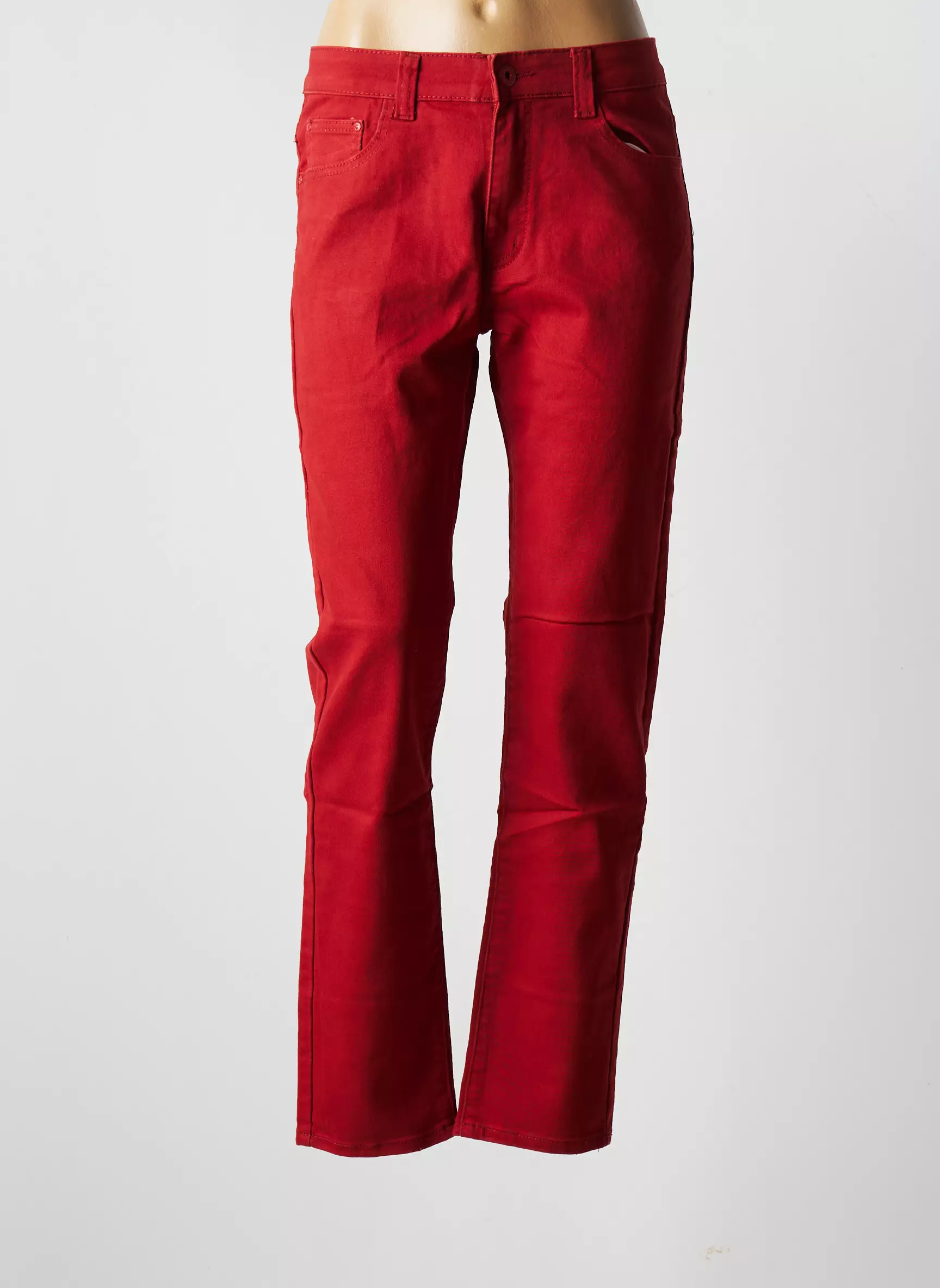 X Max Pantalons Droits Femme couleur marron