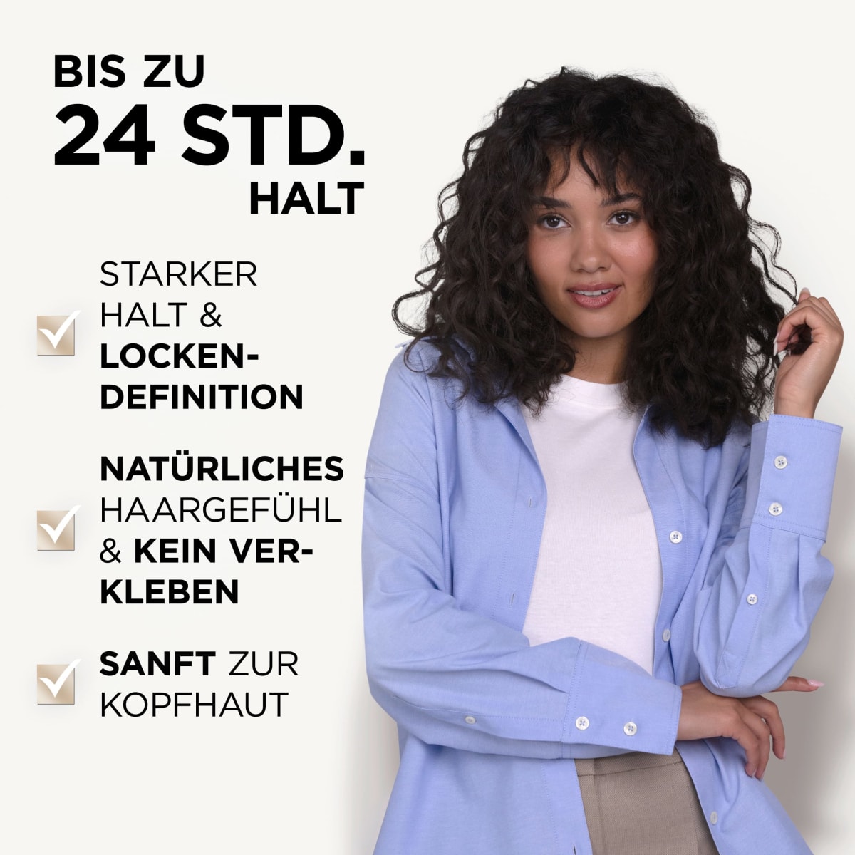 Schaumfestiger Locken & Wellen, Starker Halt, 200 ml