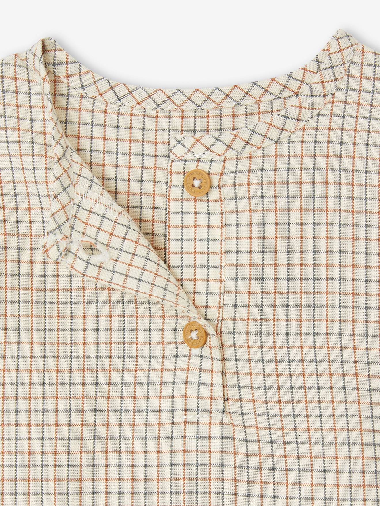 Vertbaudet Baby-Set: T-Shirt & Shorts - graugrün