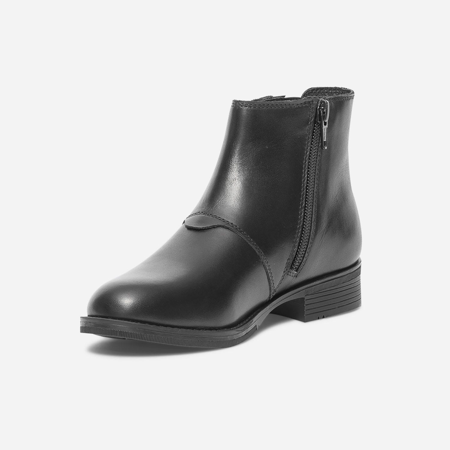 Chelsea boots noir en cuir