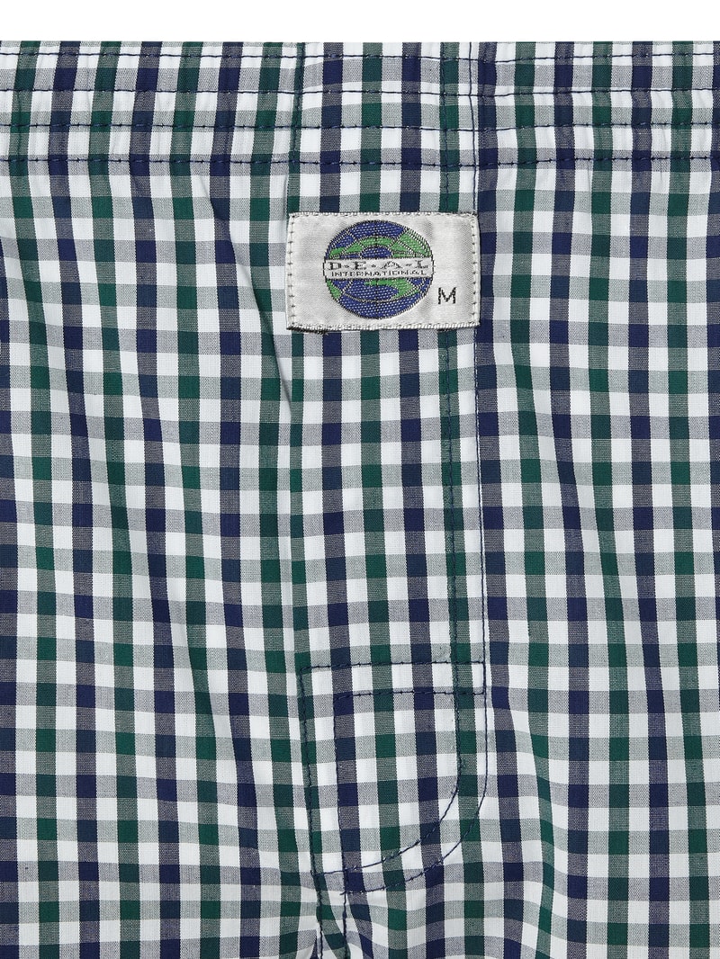 Boxershorts aus Baumwolle in blau