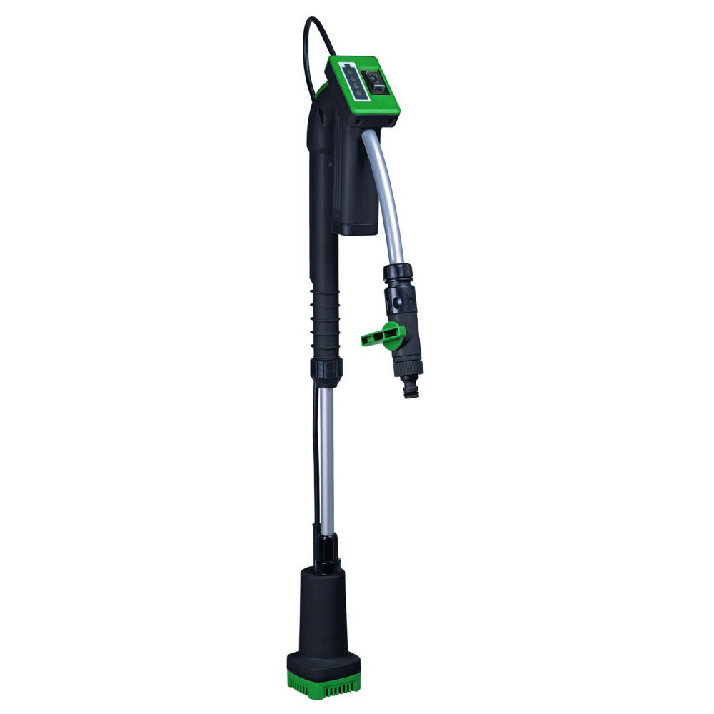Powertec Garden Akku-Regenfasspumpe, 12V inkl. 1 Akku