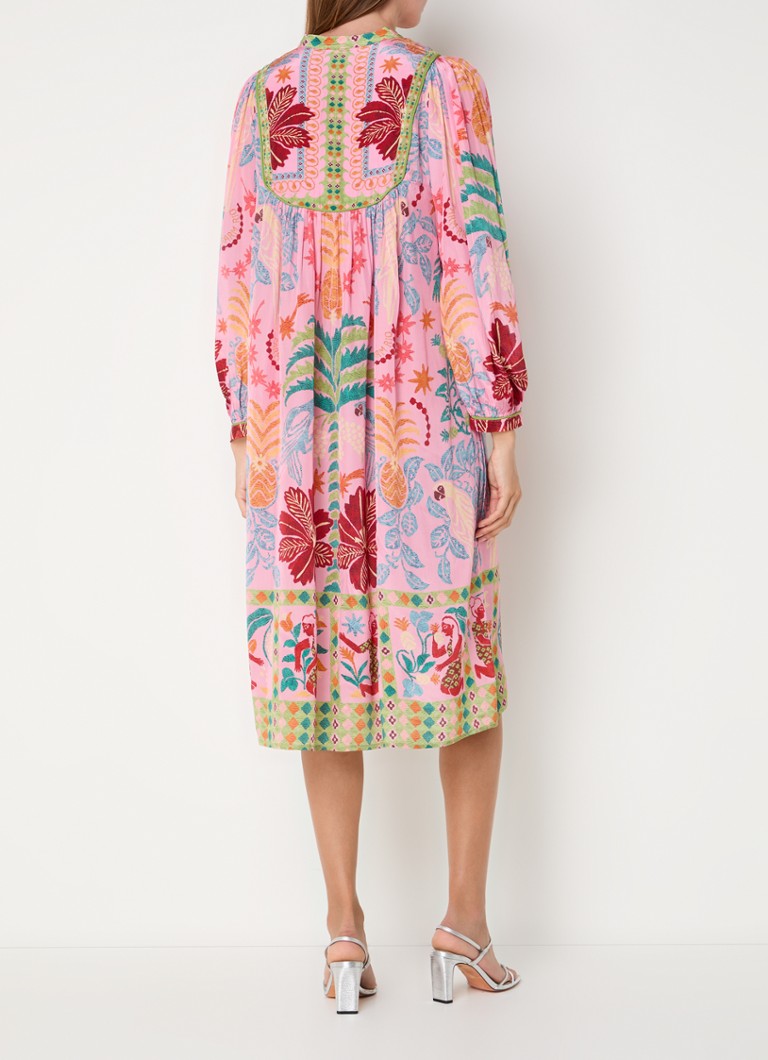 Vestido midi estampado de Farm Rio