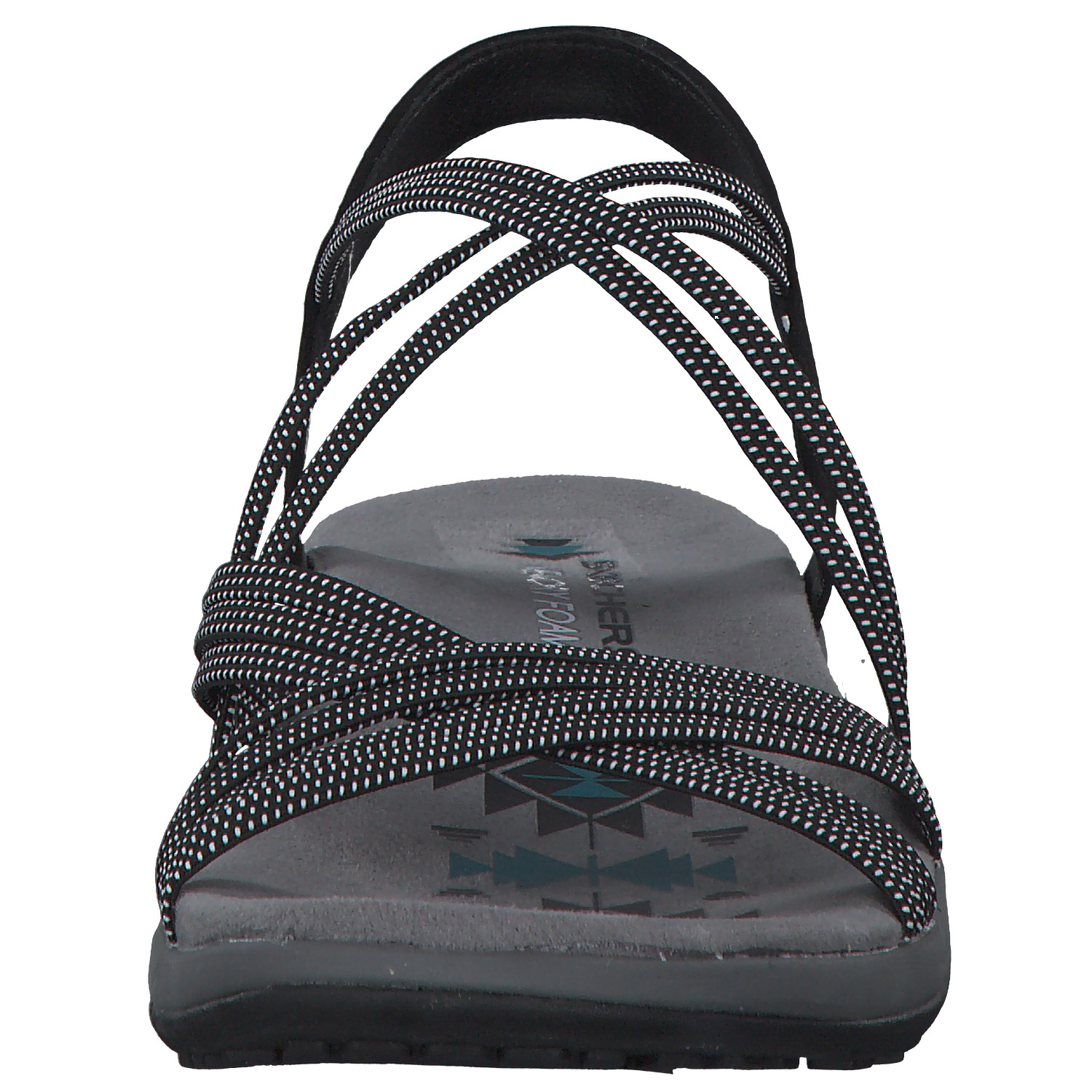 Skechers 163117, Klassische Sandalen, Damen, Blau - Marineblau