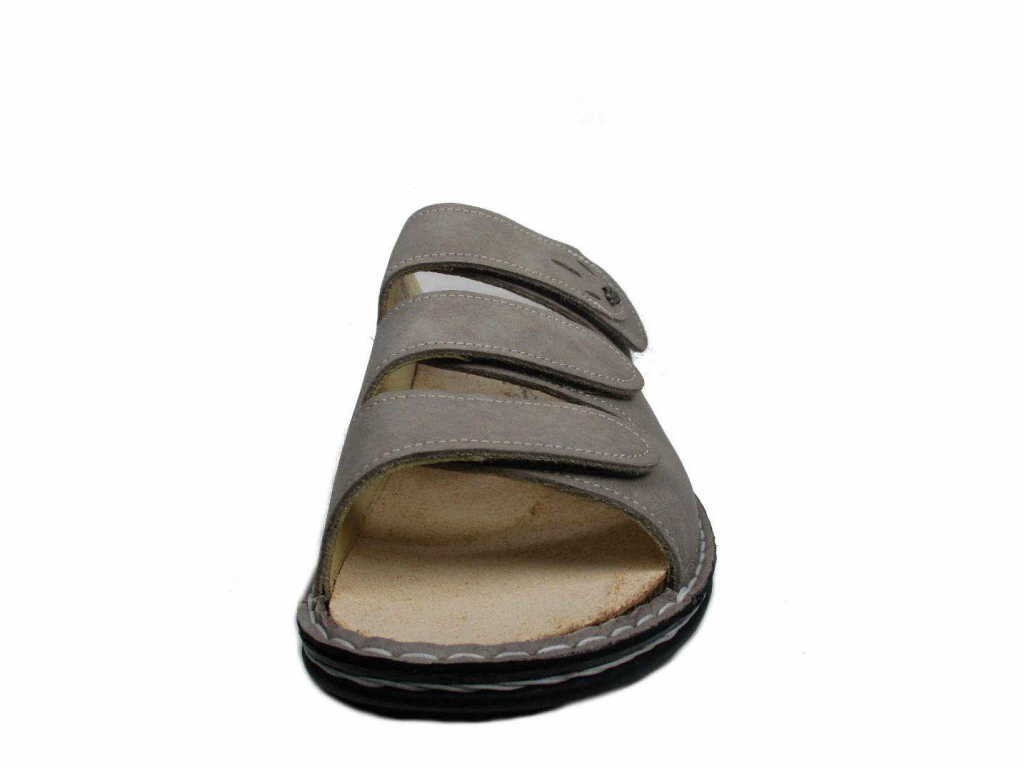 FINN COMFORT Pantoletten taupe Finn Kos rock Sartor