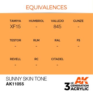 AK Sunny Skin Tone (17 ml)