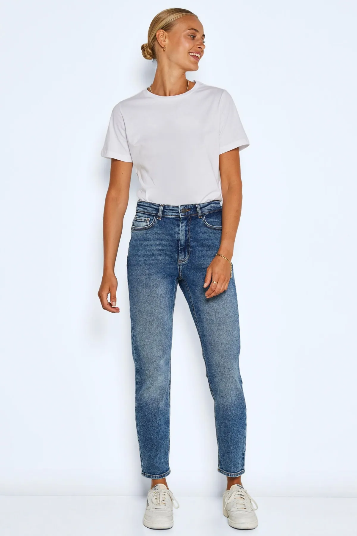 Noisy May  Dunkelblaue Jeans für Damen/Mädchen