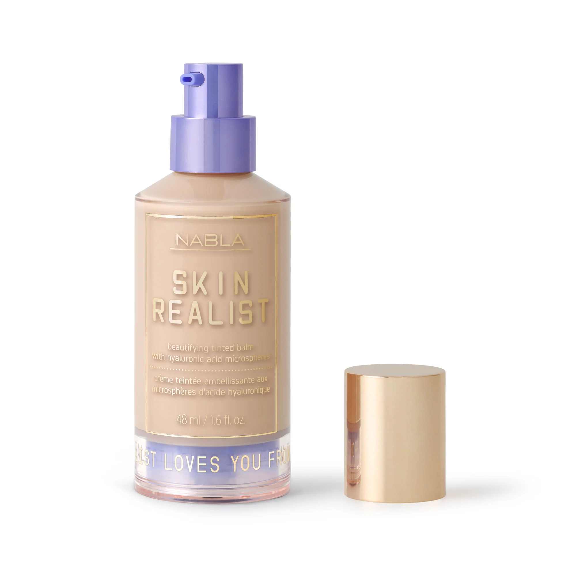 Bálsamo con color Skin Realist - Crema facial con color antiimperfecciones, BB Cream, CC Cream, base de maquillaje en crema, crema facial con color de efecto global