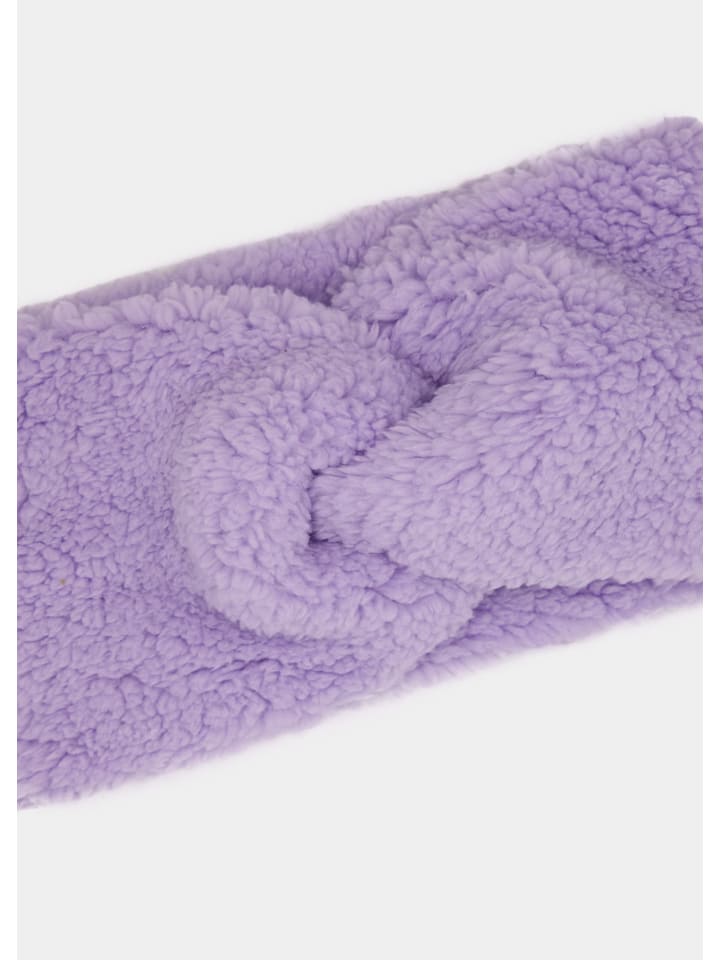 SASSYCLASSY Teddy Stirnband in Flieder günstig kaufen onesize