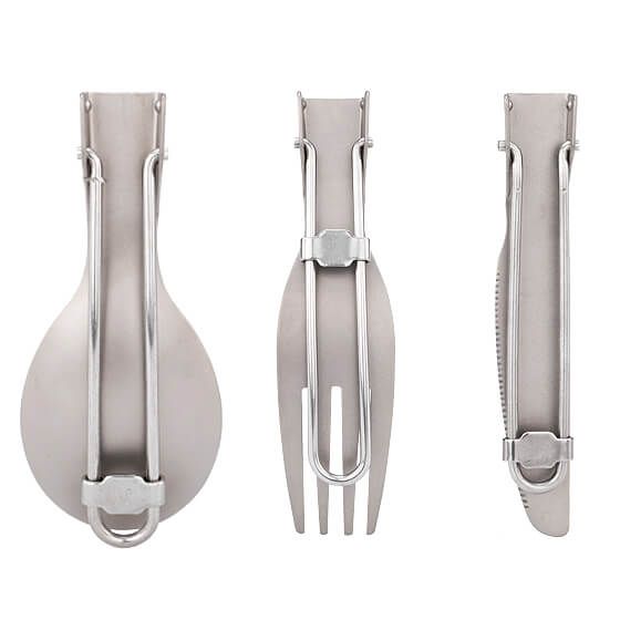 Titan Klappbesteck-Set 3-teilig