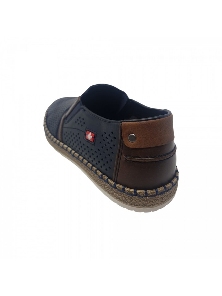 rieker Slipper  in Blau günstig kaufen