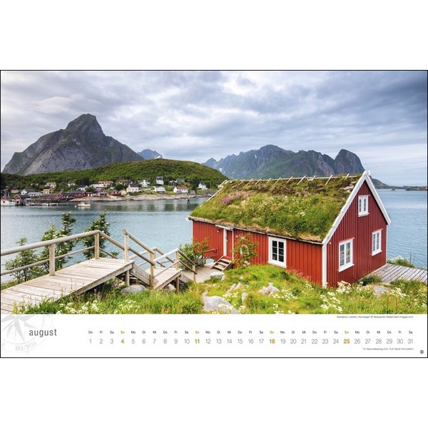 HURTIGRUTEN GLOBETROTTER KALENDER 2024 - Kalender