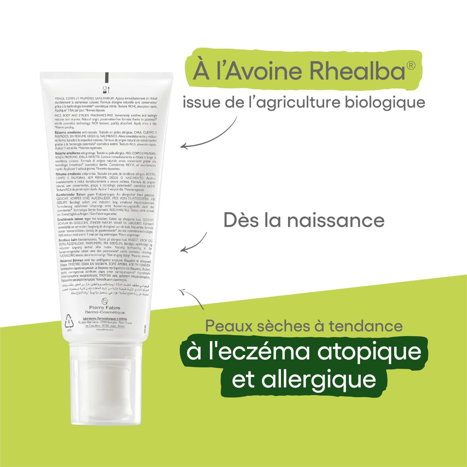 A-DERMA Antyzadrapaniowy balsam emolientowy sterylny kosmetyk