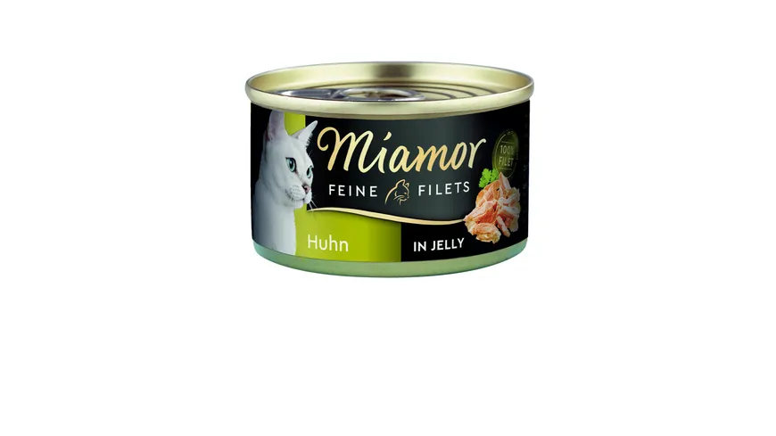 Miamor Katzennassfutter Feine Filets Huhn in Jelly 100 g