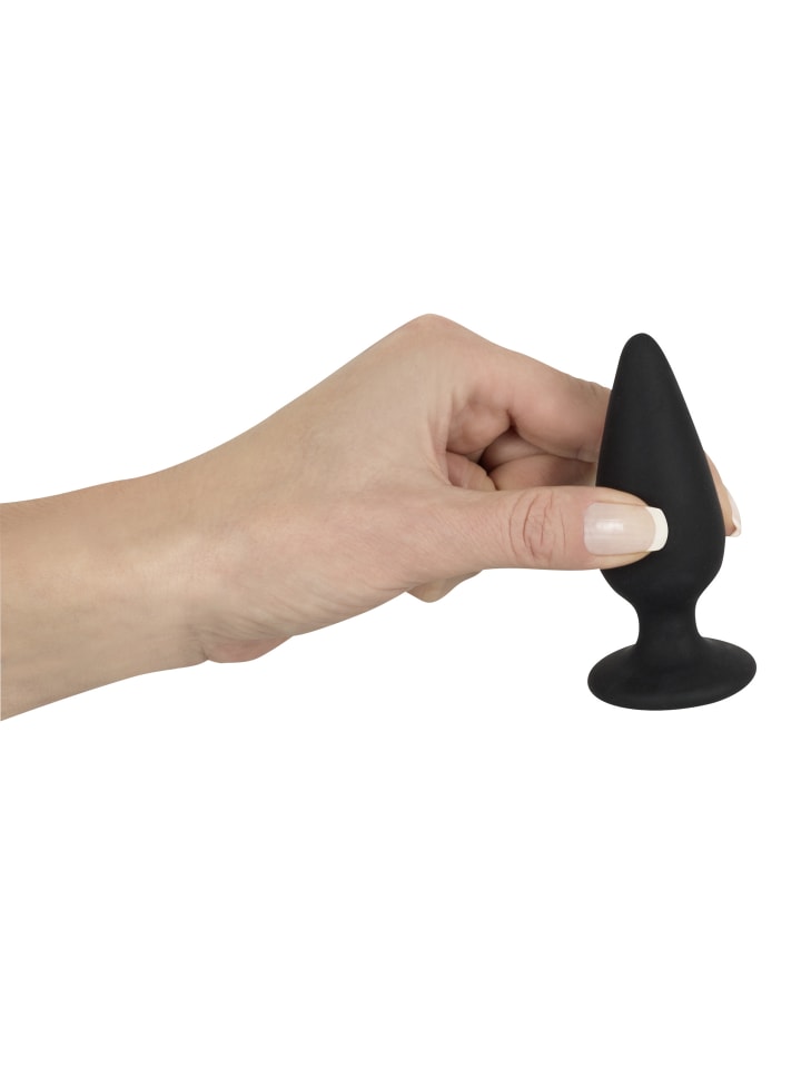 Black Velvets Analplug Heavy plug in schwarz günstig kaufen 8,5