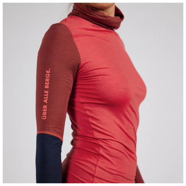 Ein schöner Fleck Erde - Women's Merino L/S Bergfexin - Longsleeve