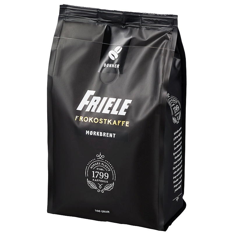 Friele Hele bønner Friele 500 g, frokostkaffe mørkbrent