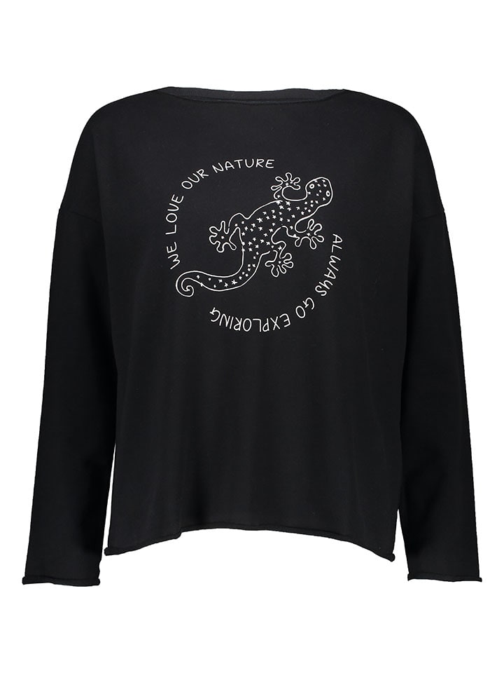 Juvia Sweatshirt in Schwarz günstig kaufen