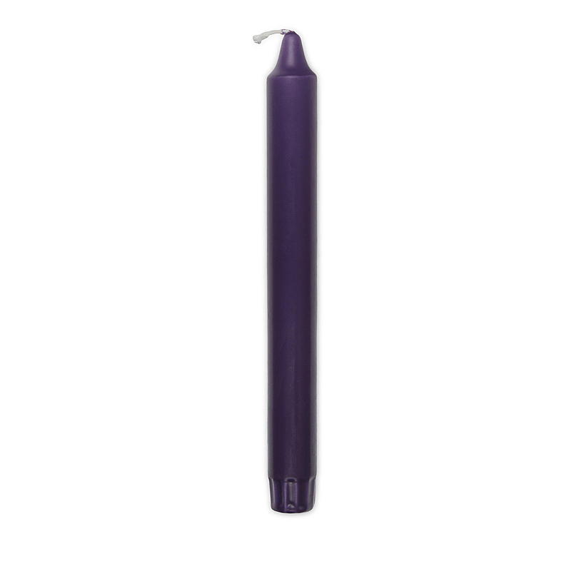 Vie Eco Kronelys 8-pk 24 cm eco lilla advent