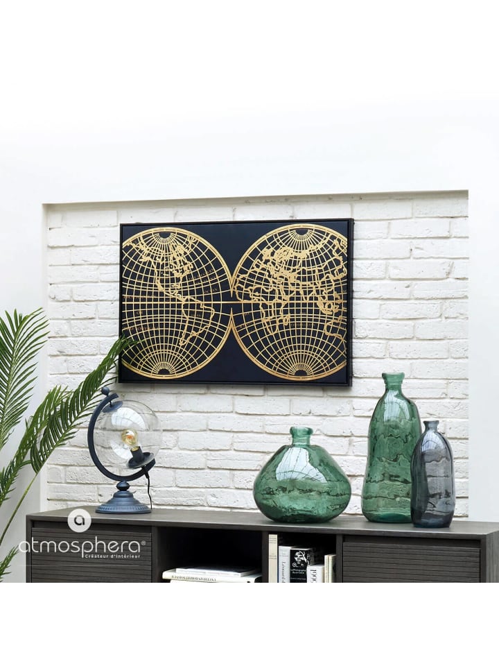 Atmosphera Créateur d'intérieur Vase in grün günstig kaufen onesize
