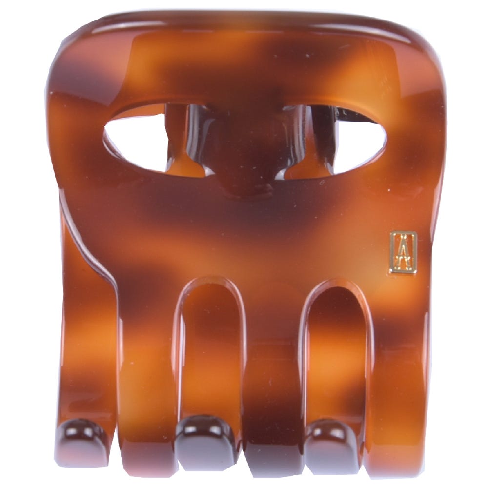 Alexandre de Paris Pince Ronde 3 Dents Ecaille