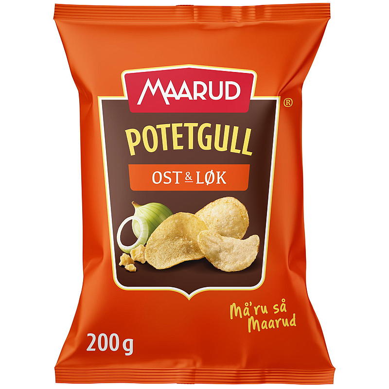Maarud Potetgull 200 g Ost & løk Maarud