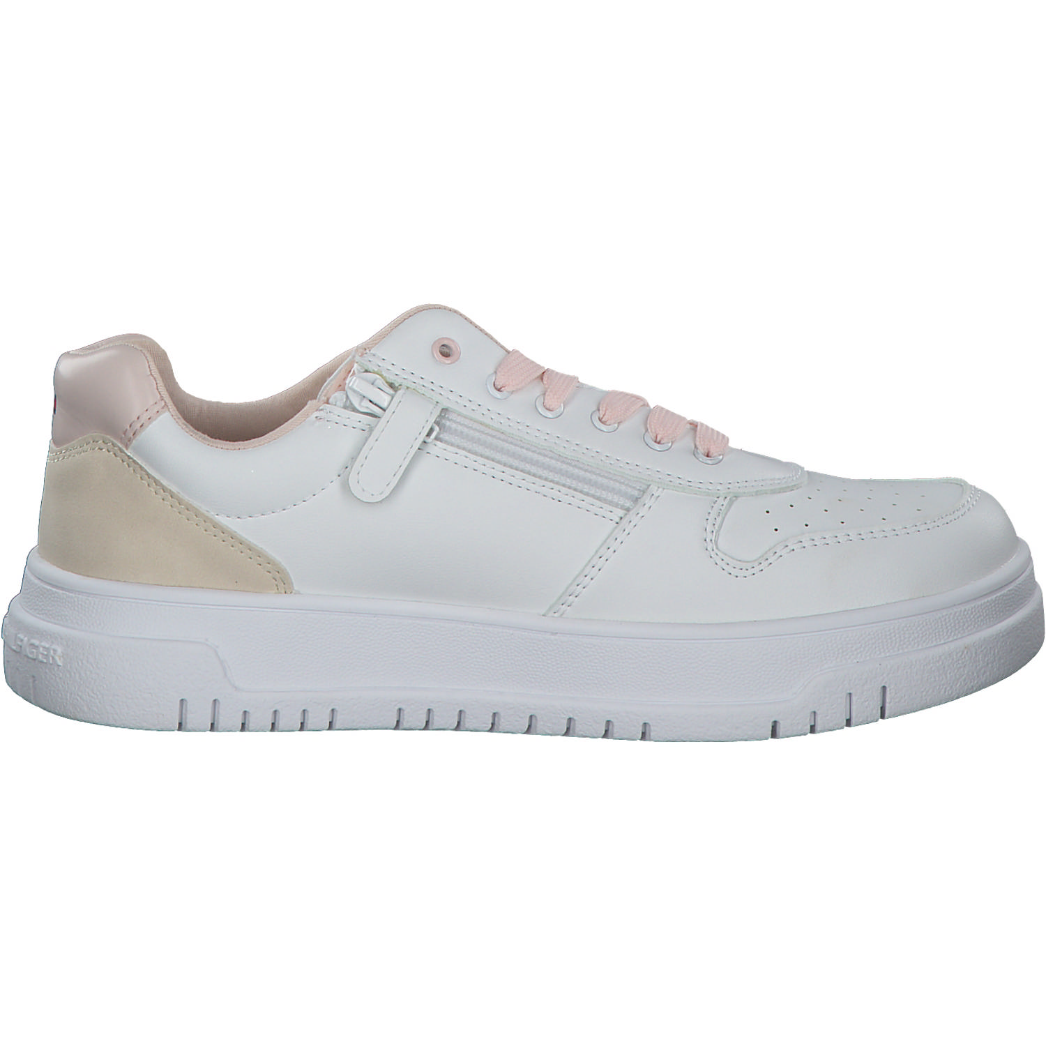 Tommy Hilfiger T3A9-32723, Schnürschuhe, Kinder, bianco/rosa/beige
