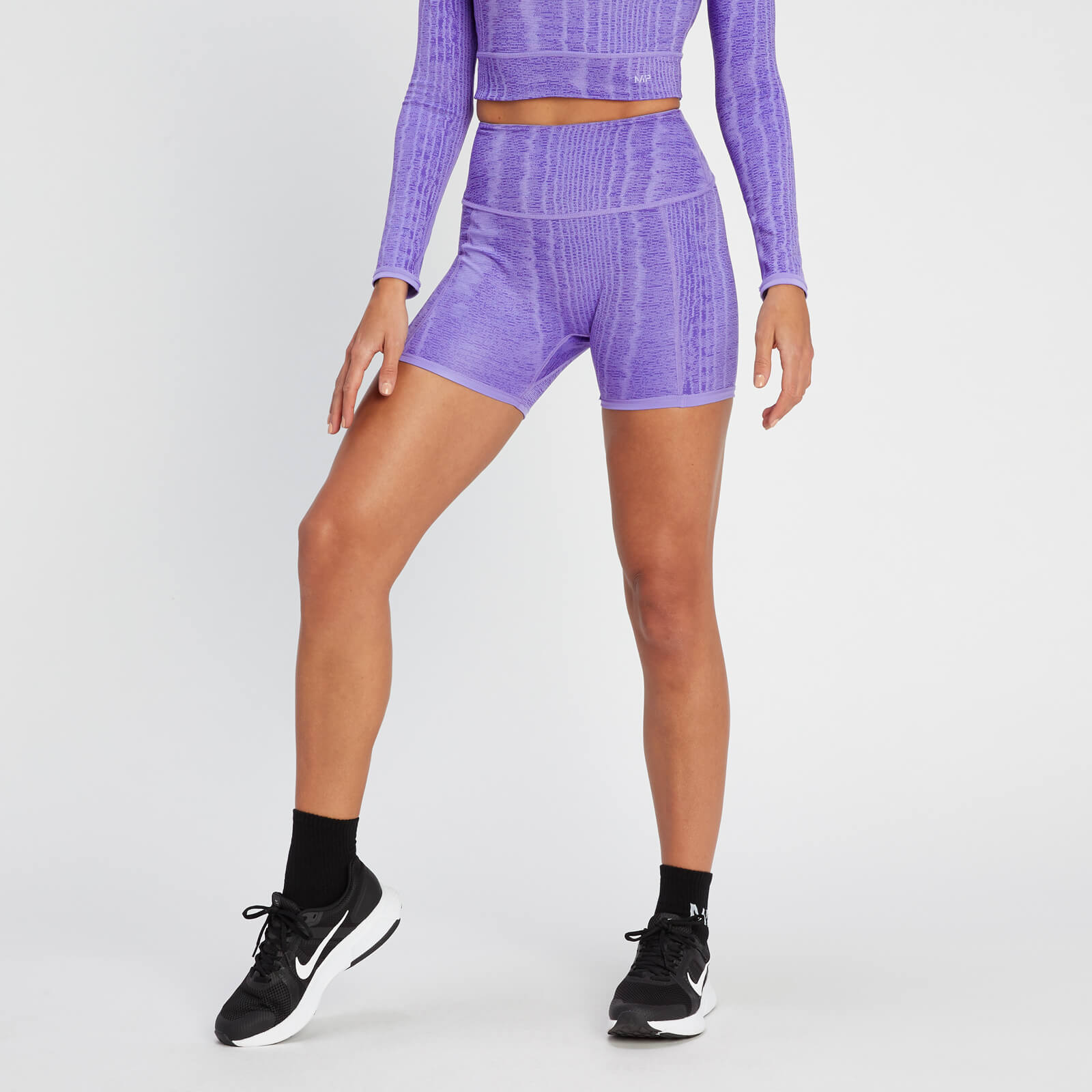 Short réversible MP Tempo pour femmes – Violet paisley