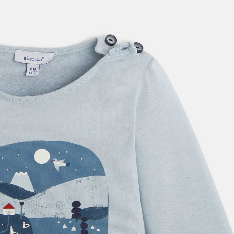 T-shirt manches longues bébé fille