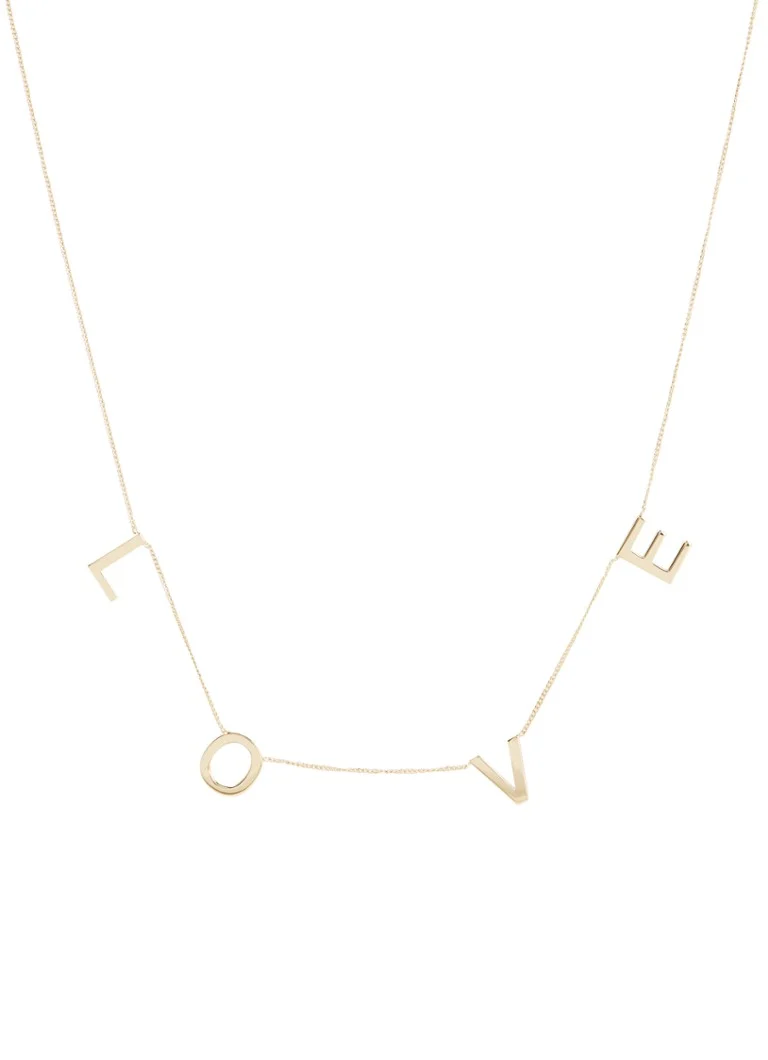 Κολιέ LOTT. gioielli Symbol Love XL επιχρυσωμένο