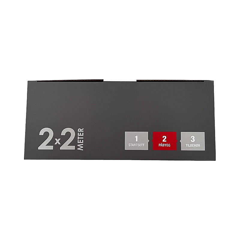 Home Systemlysnett 100LED, 2x2 m, påbygg, Hafjell