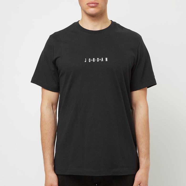 JORDAN EMB Air Crew T-Shirt black/sail/sail