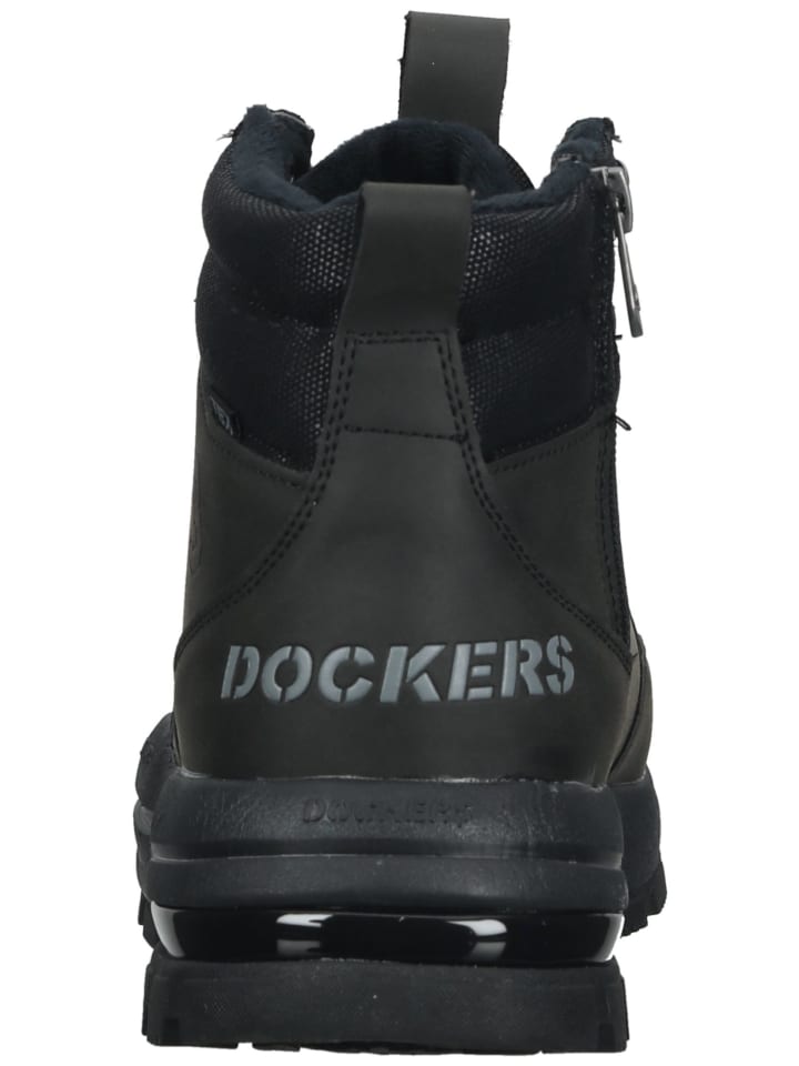DOCKERS Stiefelette in Schwarz günstig kaufen