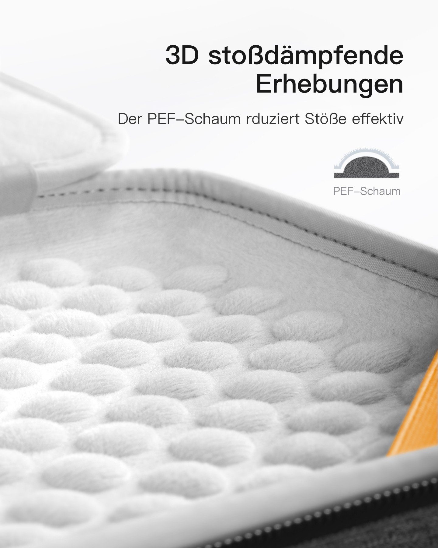Inateck Tablet-Hülle Hartschalen Tablet Tasche Hülle für 12,9 Zoll iPad Pro