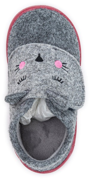 Igor ~ Homie Hausschuh ~ Katze Grau