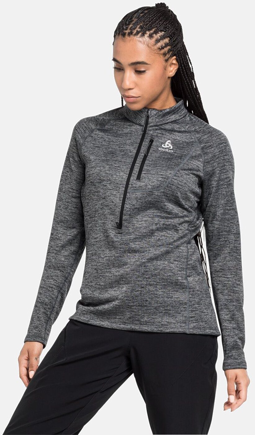 Odlo Rollkragenpullover Mid layer 1/2 zip TENCIA