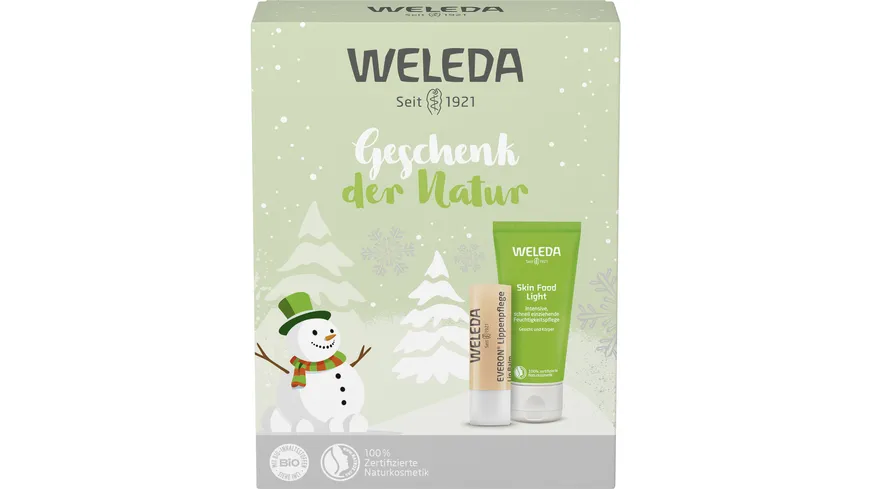 WELEDA Geschenk der Natur Skinfood Light & Everon Geschenkpackung
