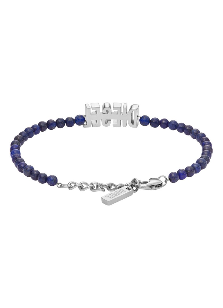 Diesel Beaded bracelet with logo DX1544040